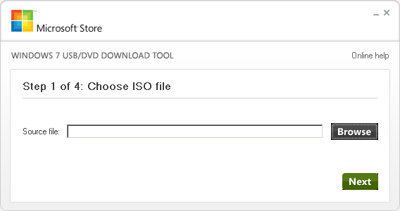Windows 7 usb download tool